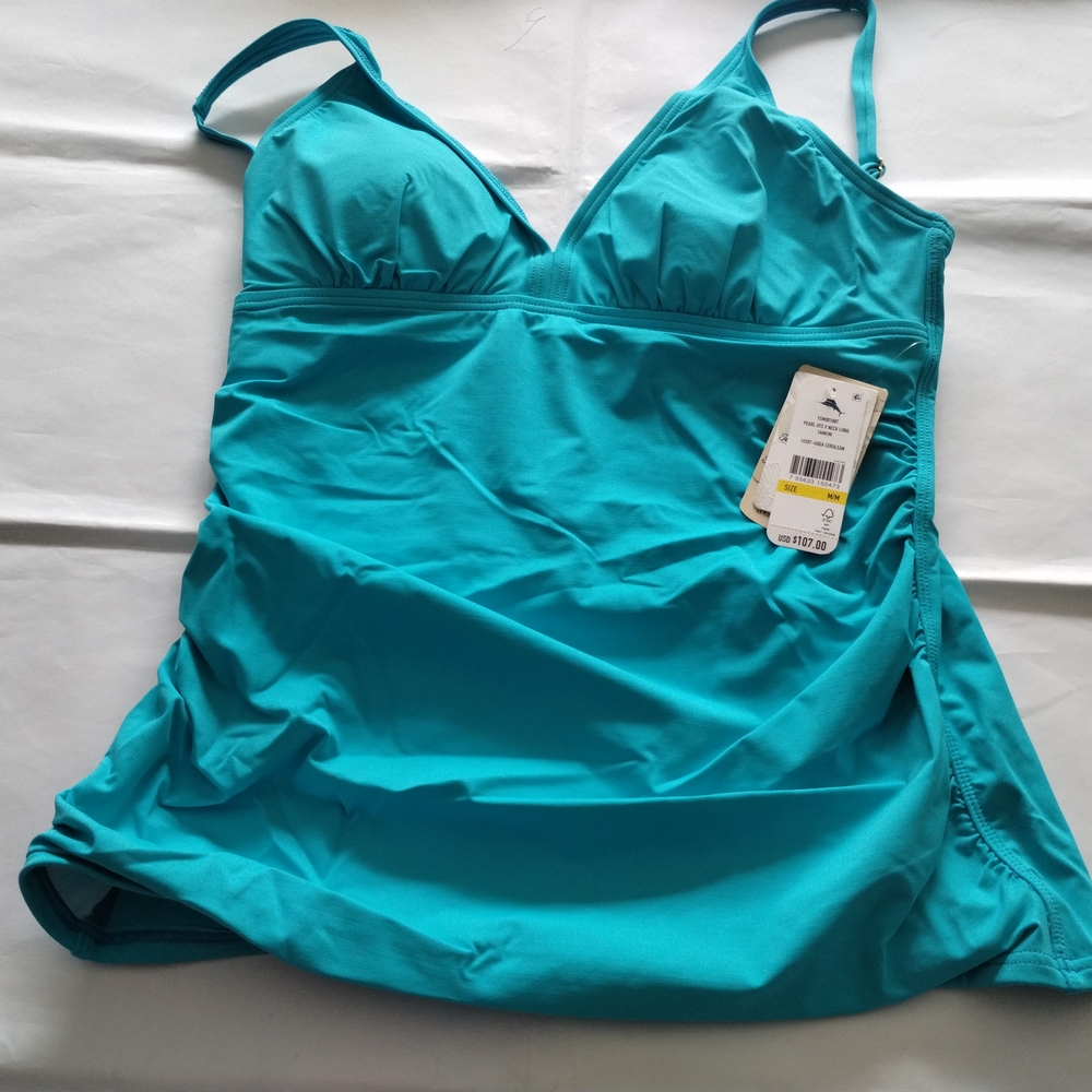 COPY - Tommy Bahama Turquoise Swim Top